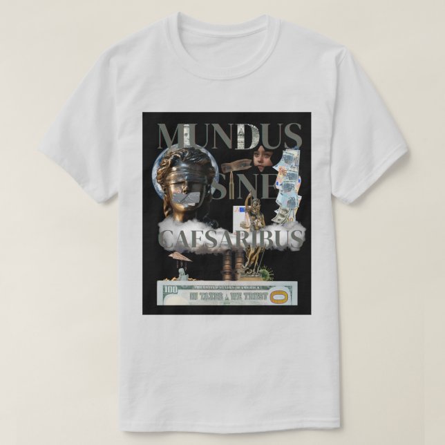T-shirt Mundus Sine Caesaribus (Design devant)