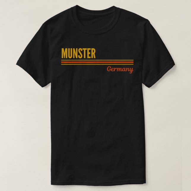 T-shirt Munster Allemagne (Design devant)