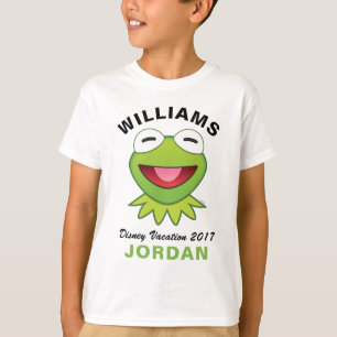 T-shirt Muppets  Kermit The Frog Emoji - Vacances en famil