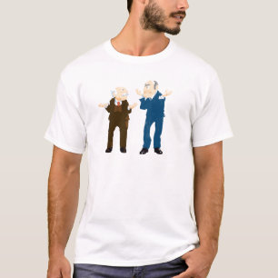 T-shirt Muppets Sattler et Waldorf se regardent