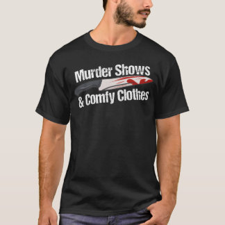 T-shirt Murder Shows Comfy Clothes boy