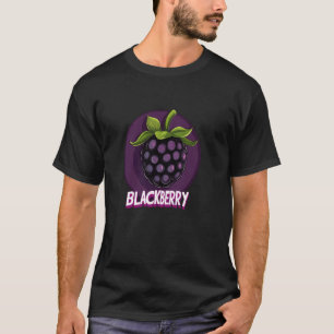 T-shirt Mûre sucrée et acidulée dans ce design fruité