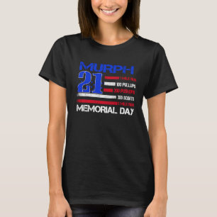 T-shirt Murph 2021 Memorial Day Workout Patriotic WOD
