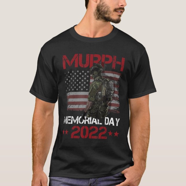 T-shirt Murph 2022 Joyeux Jour commémoratif 4 juillet drap (Devant)