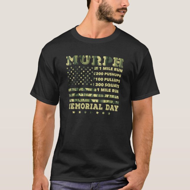 T-shirt Murph 2023 Challenge d'entraînement Journée commém (Devant)