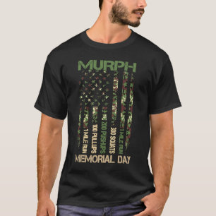 T-shirt Murph Challenge Memorial Day Workout WOD Camo Gym