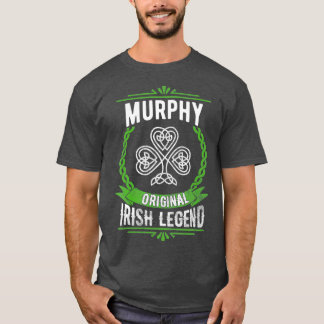 T-shirt Murphy Name Jour de la Saint Patrick Irish Legend