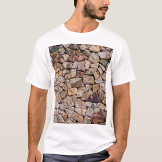 T-shirt Murs traditionnels en pierre cassée