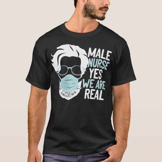 T-shirt Murse Funny Murse Homme Infirmière Homme (2) santé (Devant)