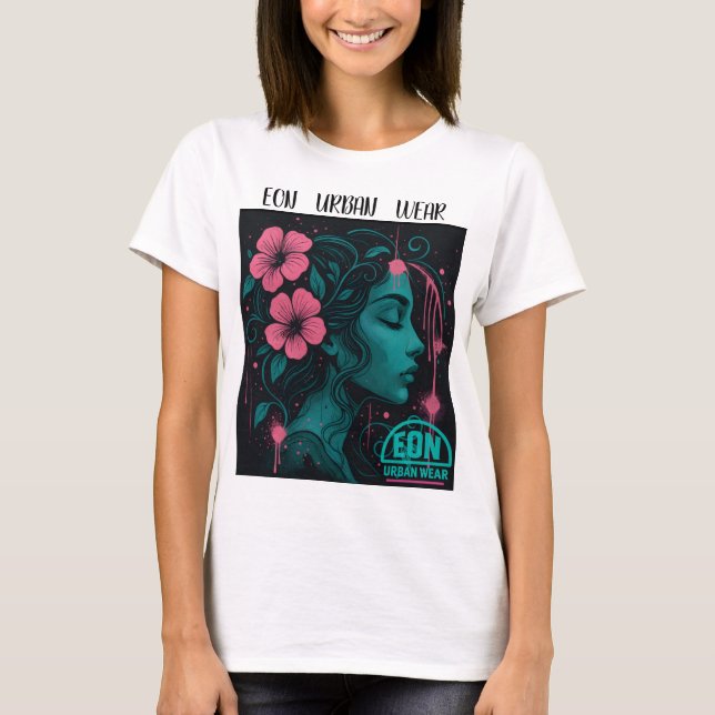 T-SHIRT MUSA DE LAS FLORES (Devant)