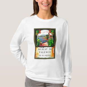 T-shirt Muscat De Valence Wine LabelEurope