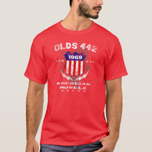 T-shirt Muscle 1969 américain d'Olds 442 v3