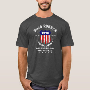 T-shirt Muscle 1970 américain de coucou terrestre v3