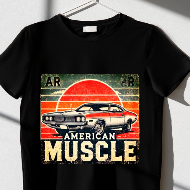 T-shirt Muscle américain (Créateur téléchargé)