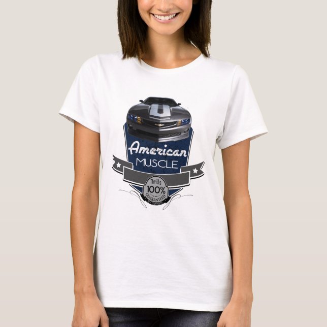 T-shirt Muscle américain Camaro (Devant)