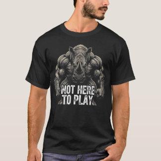 T-shirt Muscle Rhino Bodybuilding Gym Workout Fitness