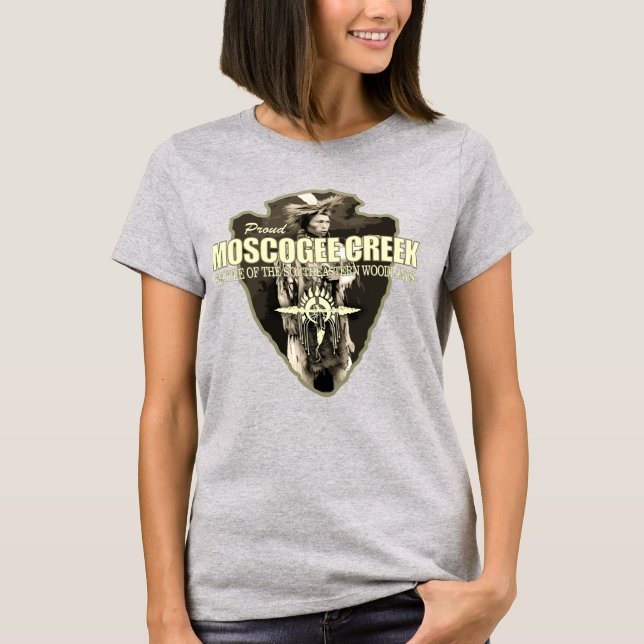 T-shirt Muscogee Creek (pointe de flèche) (Devant)
