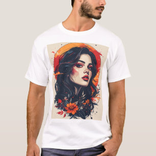 T-shirt Muse du Crépuscule Rouge