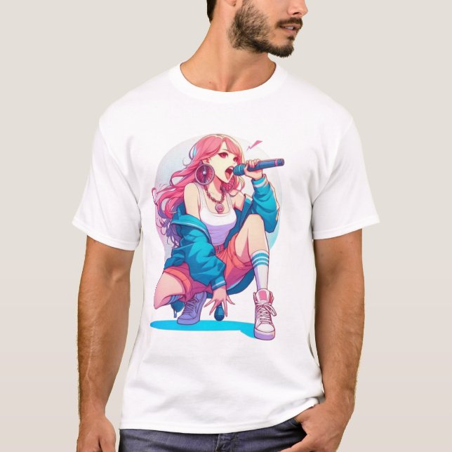 T-shirt Muse mélodique (Devant)