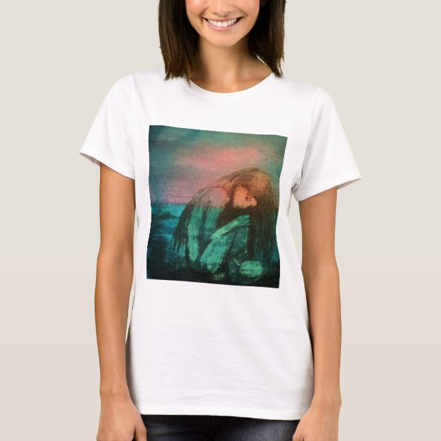 T-shirt "Muse par la mer " (Devant)