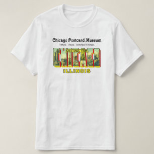 T-shirt Musée de la carte postale de Chicago
