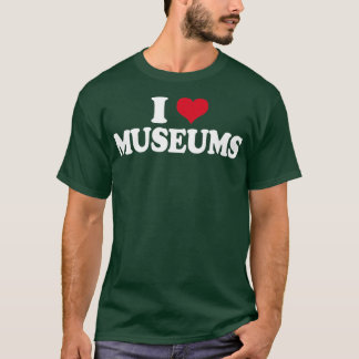 T-shirt Musée I Love Musées
