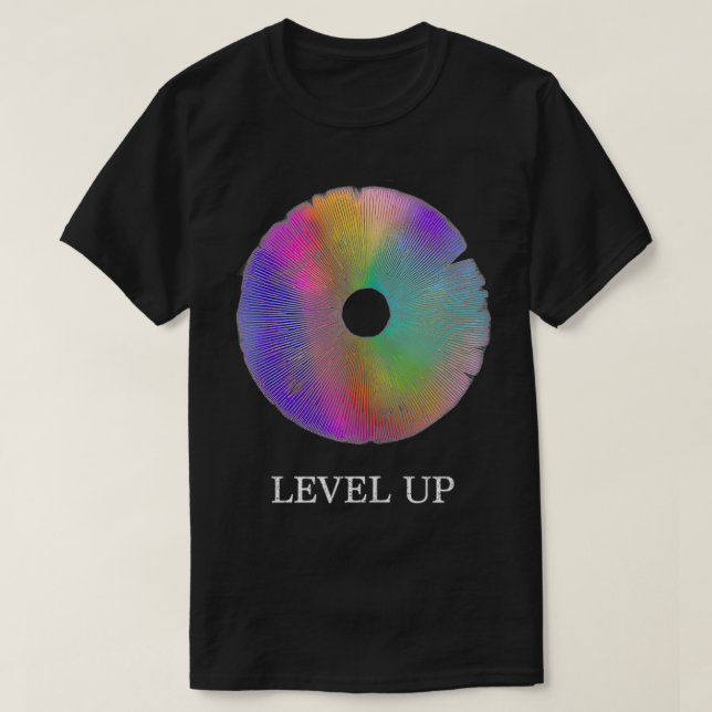 T-shirt Mushroom Spore Impression Niveau supérieur Mushroo (Design devant)