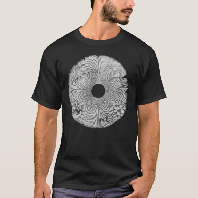 T-shirt Mushroom Spore Print Mushroom Lover Gift I Love Mu (Devant)