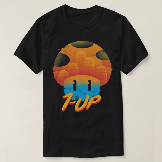 T-shirt Mushroom World Adventure (Design devant)