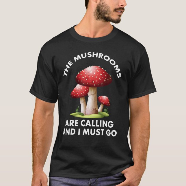 T-shirt Mushrooms (Devant)