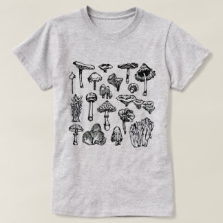 T-shirt Mushrooms(Ladies)