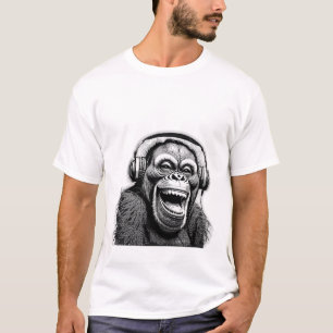 T-shirt Music Ape