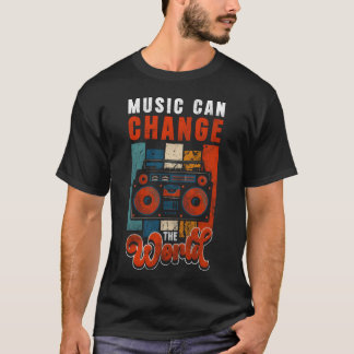 T-shirt Music Band Singer Musical Style famille