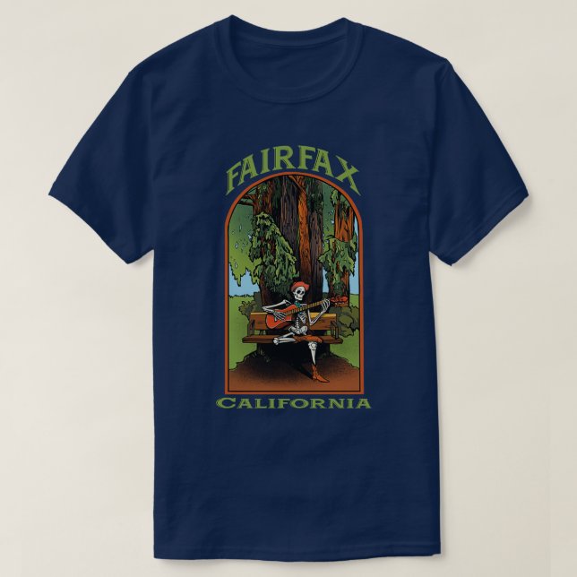 T-shirt Music Man Fairfax CA 1  (Design devant)