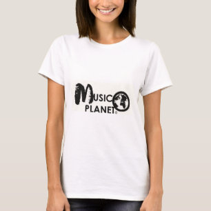 T-SHIRT MUSIC PLANET MARCHANDISES