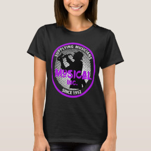 T-shirt Music Store Retro Logo Lecteur Saxophone Graphique