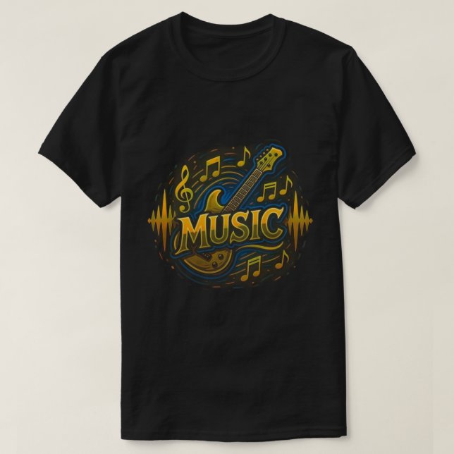 T-shirt Music Style  (Design devant)