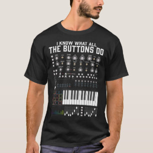 T-shirt Music Techno Minimal Mixer Studio DJ s Thématique