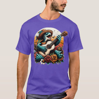 T-shirt Musicalurtle Guitariste Aimer la musique Amateurs