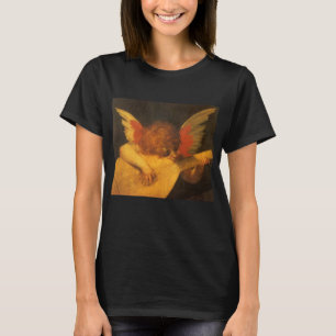 T-shirt Musicien Angel Lecture par Rosso Fiorentino