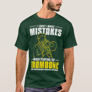 T-shirt Musicien Cadeau Trombone instrument de musique Tro