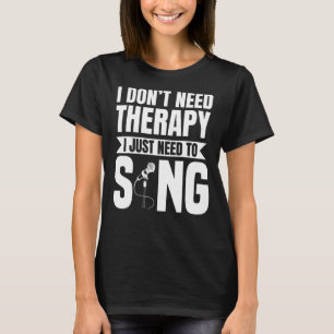 T-shirt Musicien chanteur Artiste Vocaliste Soliste Perf