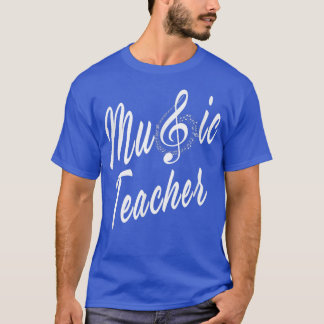 T-shirt Musicien de l'enseignant de musique