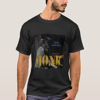 T-shirt Musicien de piano de Monk Jazz Wisdom