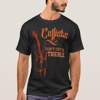 T-shirt Musicien Funny Cello Cellist