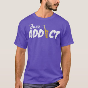 T-shirt Musicien Musicien Instrument Musique Saxophone Jaz