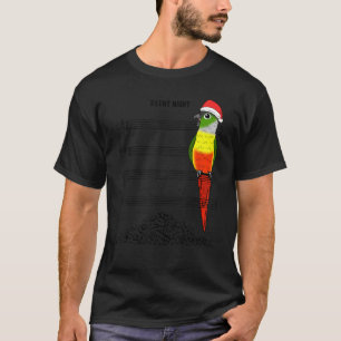 T-shirt Musicien Parrot I Silence Nuit I Jaune Vert Chee