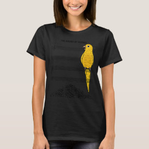 T-shirt Musicien Parrot I Sonne De Silence I Golden Conure