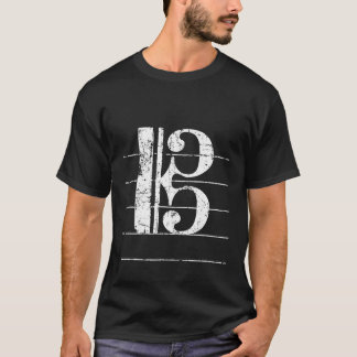 T-shirt Musicien Tenor Clef