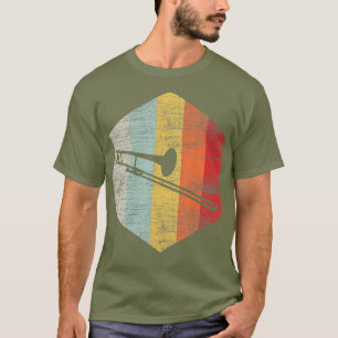 T-shirt Musicien Tromboniste Cadeaux Musique Jazz Trombone